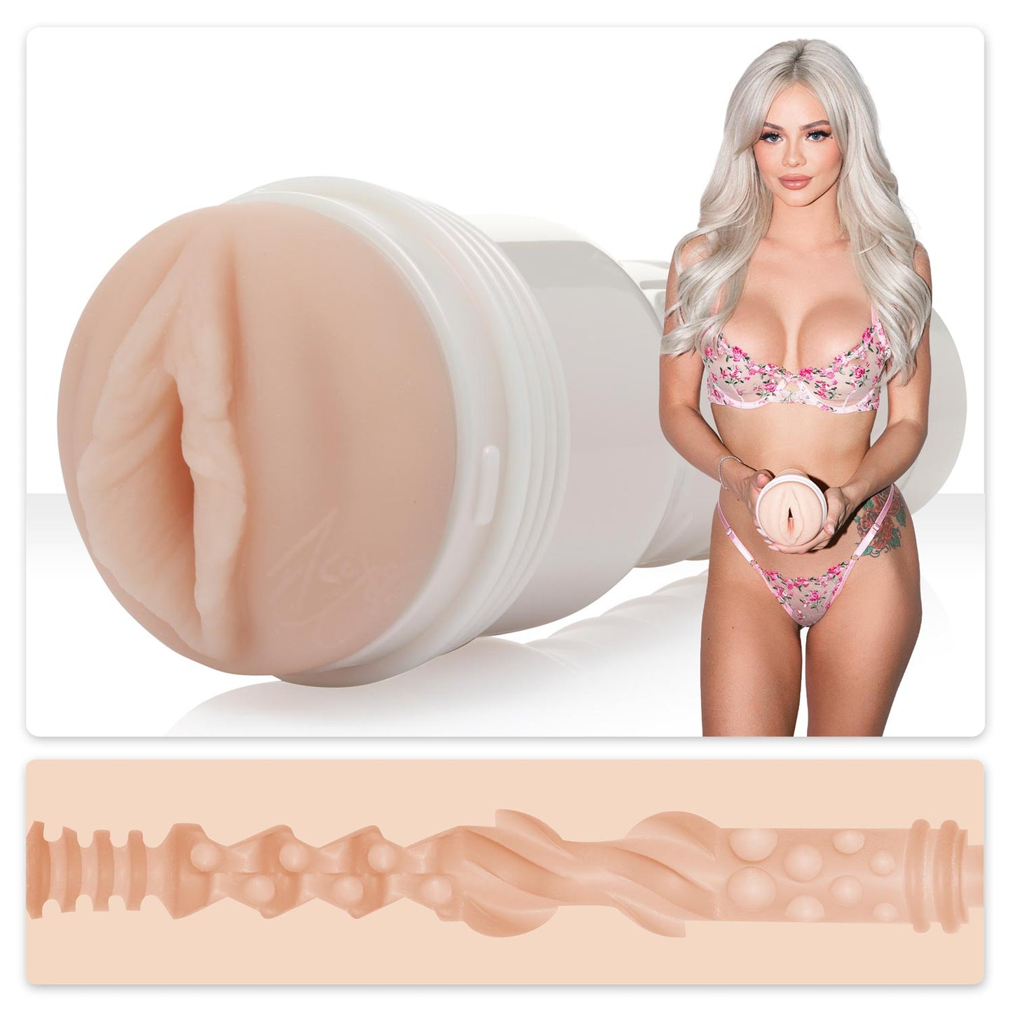 Fleshlight Girl Elsa Jean Stroker Tasty (Lady) With case