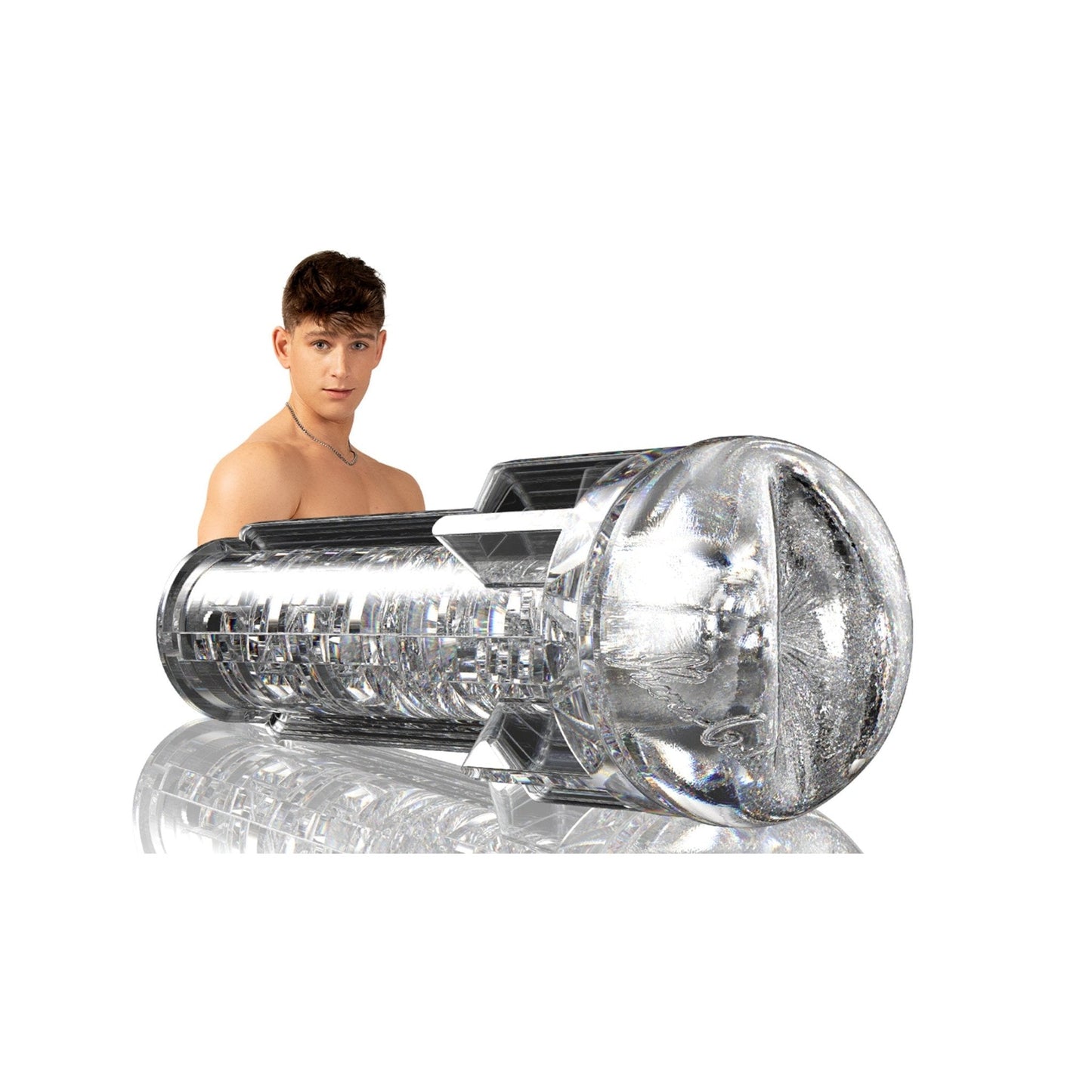 Reno Gold Golden Boy Ice Sleeve - Fleshlight